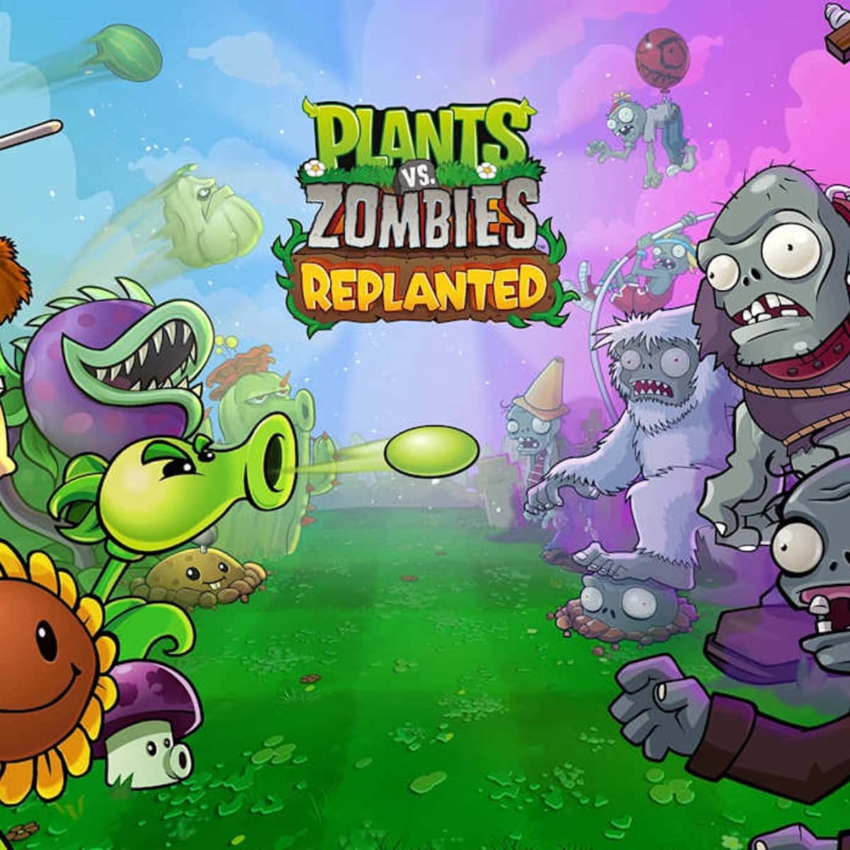 Plants vs Zombies Replanted Artwork