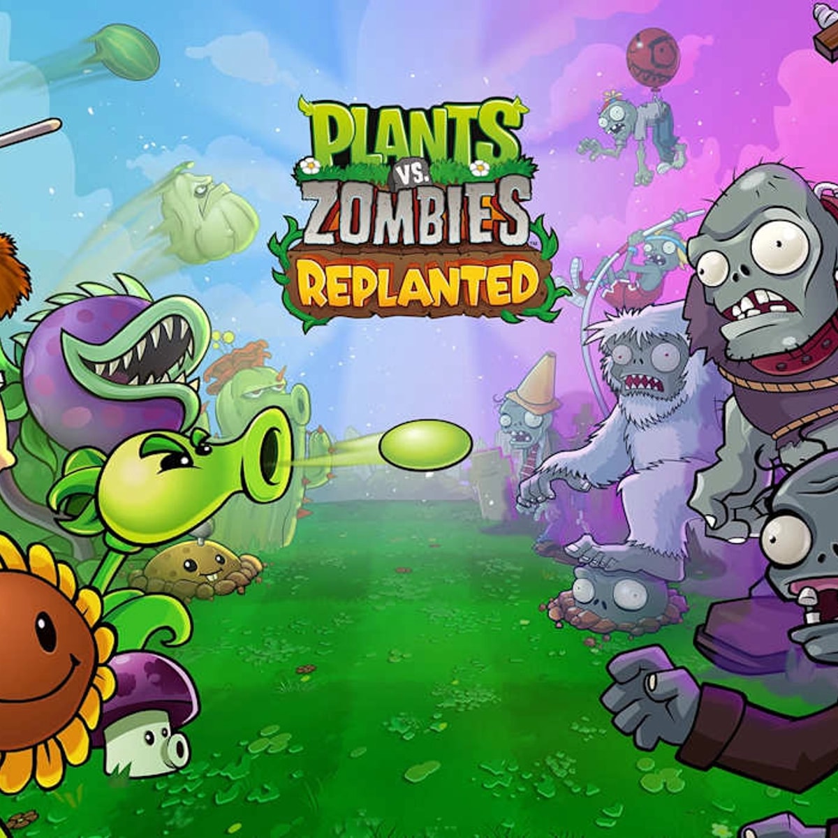 Plants vs Zombies Replanted Artwork