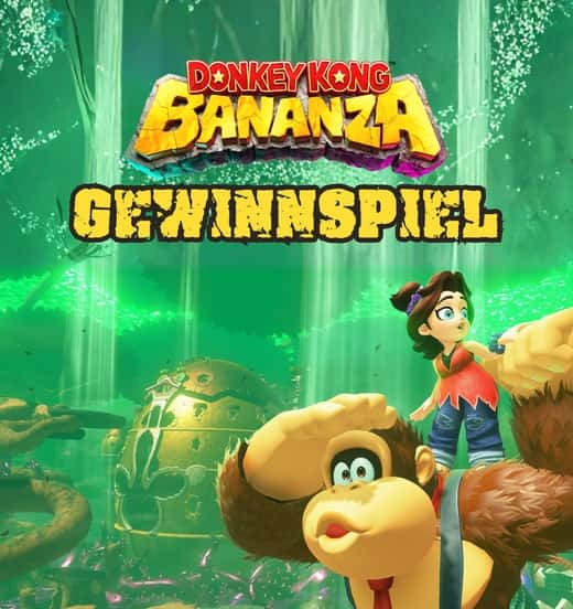 Gewinnspiel zu Donkey Kong Bananza: Wer ist deine Pauline – wer ist dein DK?