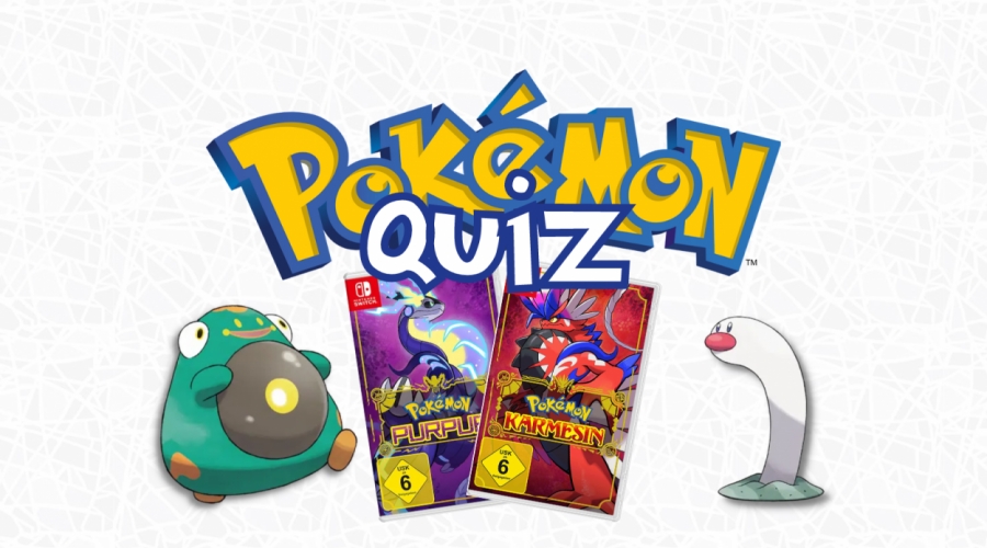 #Gewinne Pokémon Karmesin & Purpur bei unserem Quiz