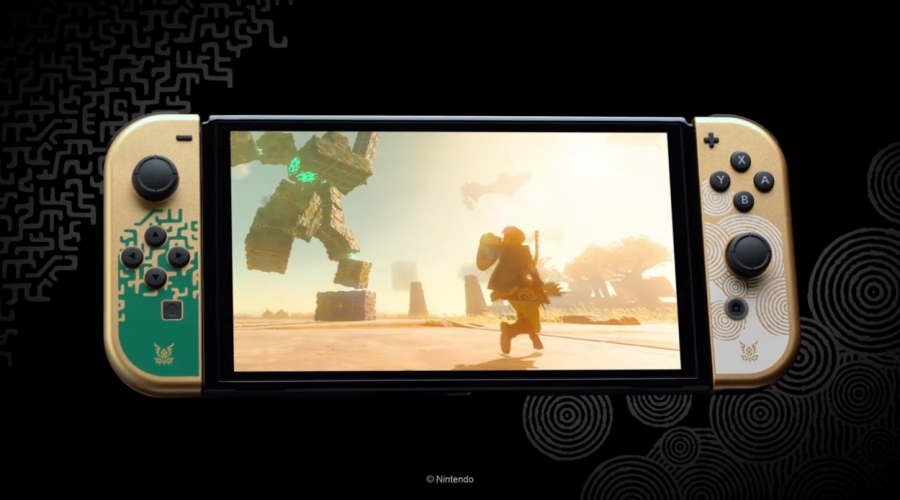#Offiziell: Das ist die neue Nintendo Switch in Zelda-Optik
