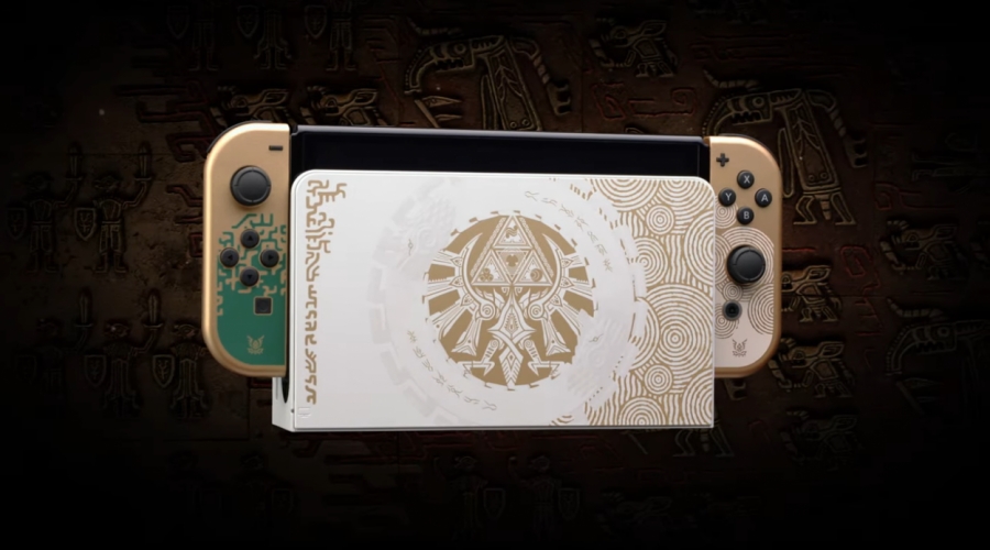 #Jetzt vorbestellen: Nintendo Switch OLED und Zubehör im Zelda: Tears of the Kingdom Design