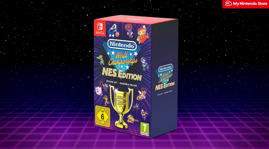 #Nintendo bringt den Wettkampf ins Wohnzimmer: World Championships NES Edition erscheint für die Switch