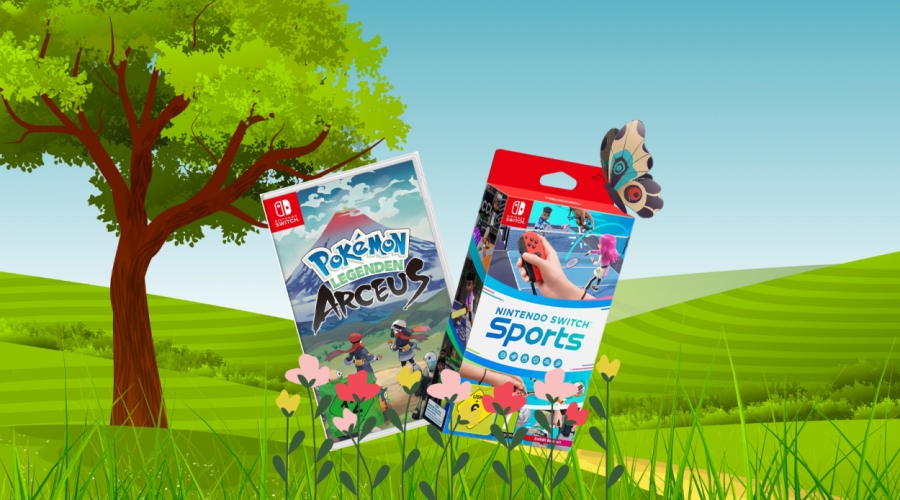 #Gewinnspiel: In den Frühling mit diesen zwei Nintendo Switch-Spielen