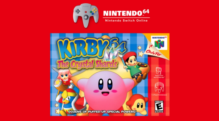 #Kirby 64: The Crystal Shards landet in der kommenden Woche auf Nintendo Switch