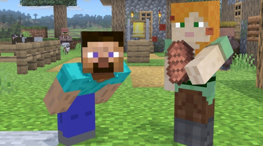 #Minecraft & amiibo: Steve und Alex erscheinen im September