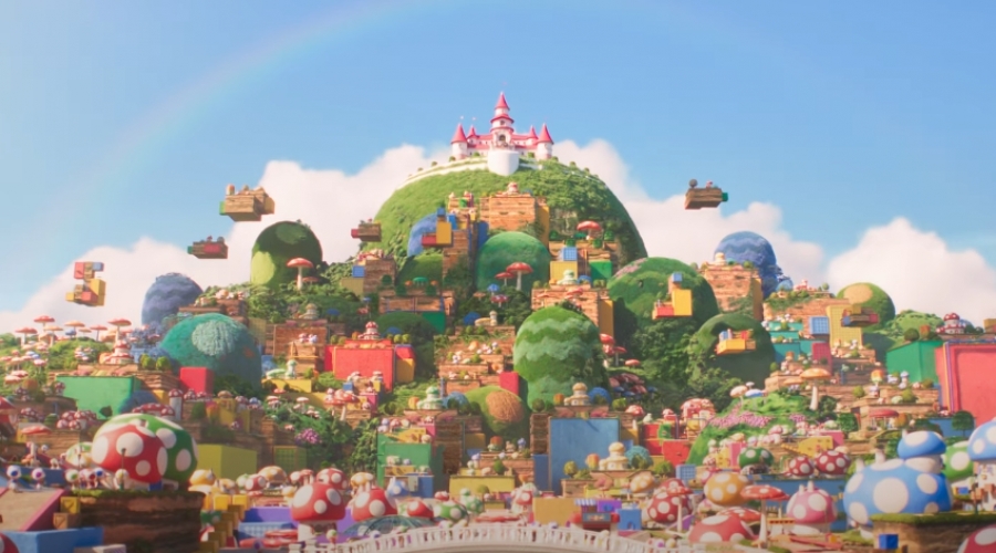 #Super Mario Bros. Film: Erster Clip zeigt Mario im Pilzkönigreich