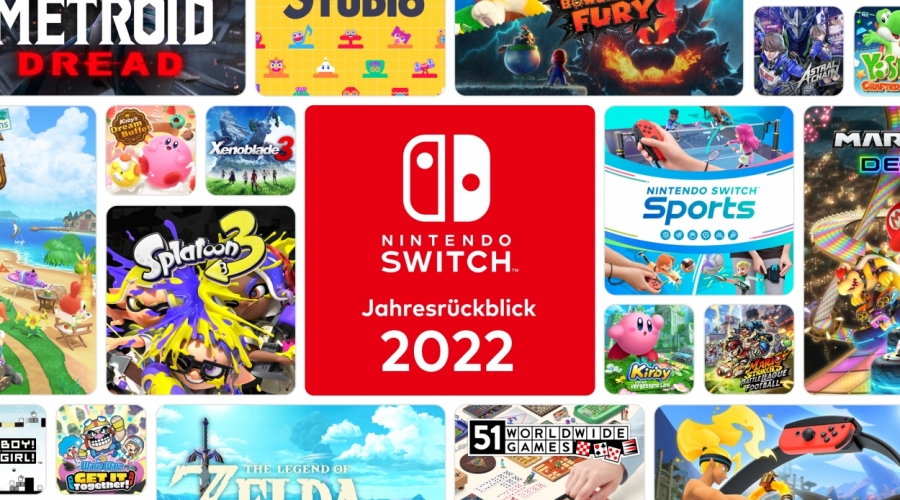 #Nintendo Switch: Persönlicher Jahresrückblick steht bereit