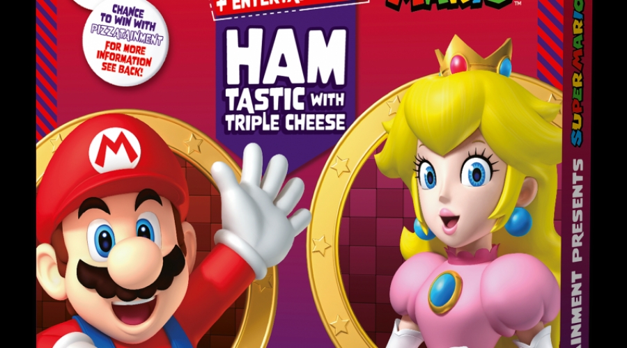 #Pizzatainment x Super Mario ist zurück: Neue und bekannte Pizzavariationen erobern die Tiefkühlregale